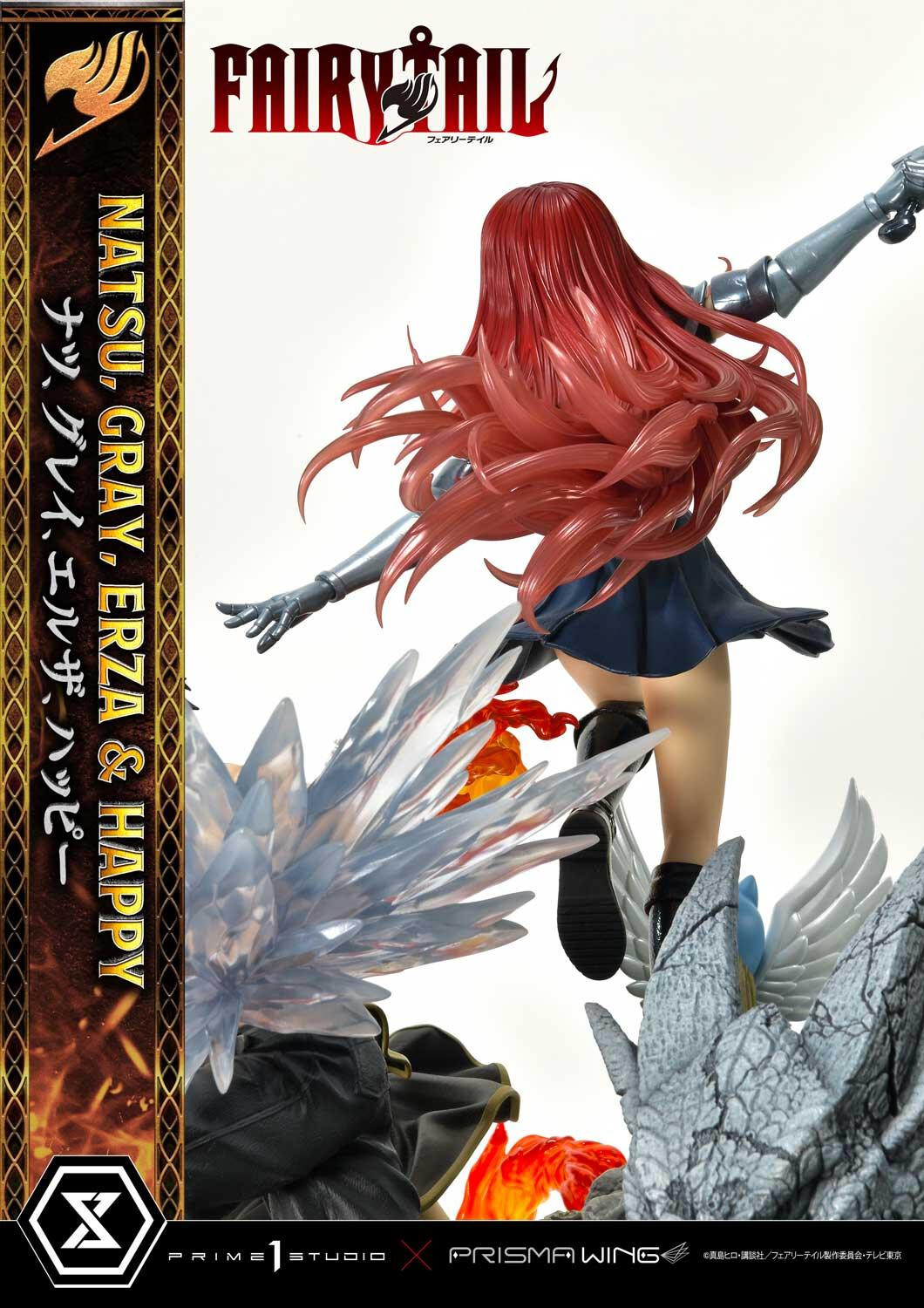 Fairy Tail - Erza Scarlet - Gray Fullbuster - Happy - Natsu Dragneel - Concept Masterline (CMFT-01DXS) - Prisma Wing - 1/6 - DX Bonus Version (Prime 1 Studio) photo 37