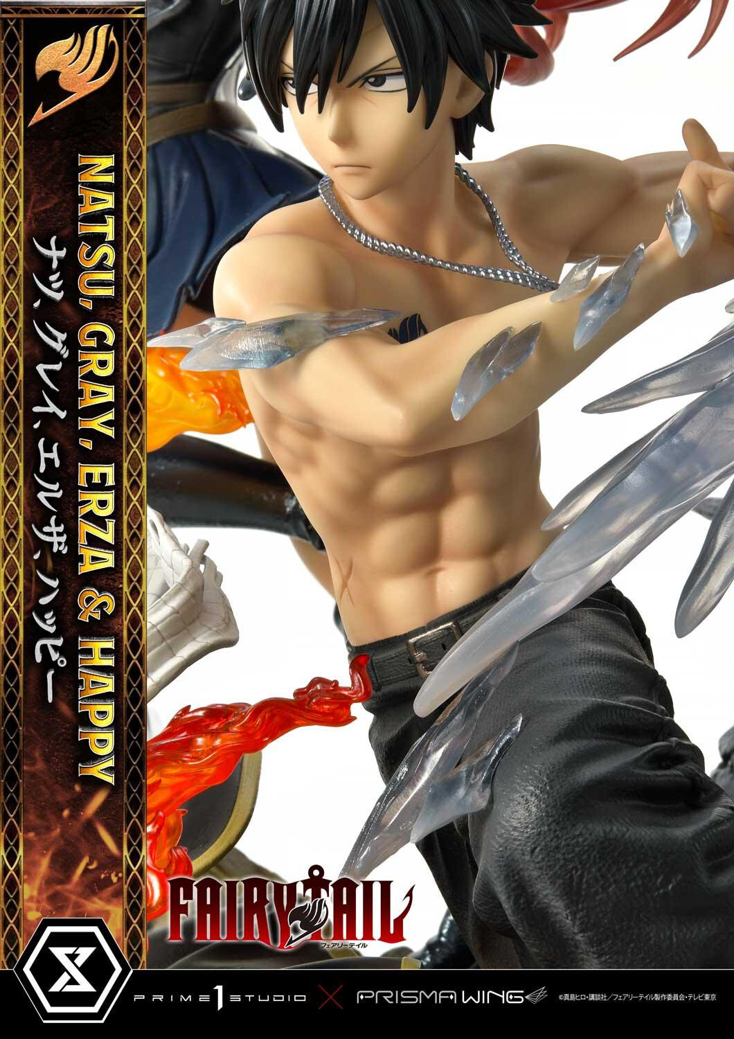 Fairy Tail - Erza Scarlet - Gray Fullbuster - Happy - Natsu Dragneel - Concept Masterline (CMFT-01DXS) - Prisma Wing - 1/6 - DX Bonus Version (Prime 1 Studio) photo 40