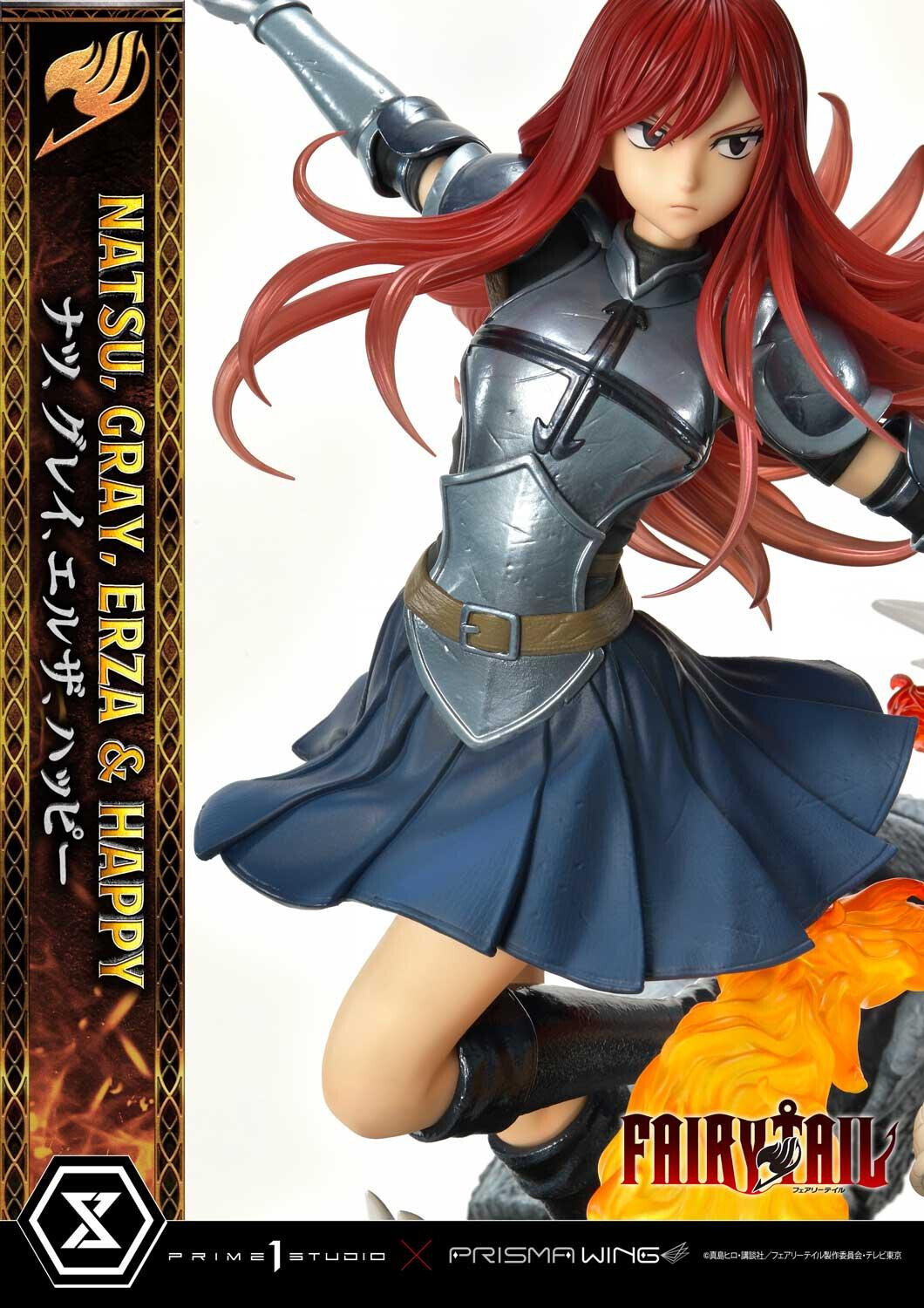 Fairy Tail - Erza Scarlet - Gray Fullbuster - Happy - Natsu Dragneel - Concept Masterline (CMFT-01DXS) - Prisma Wing - 1/6 - DX Bonus Version (Prime 1 Studio) photo 44