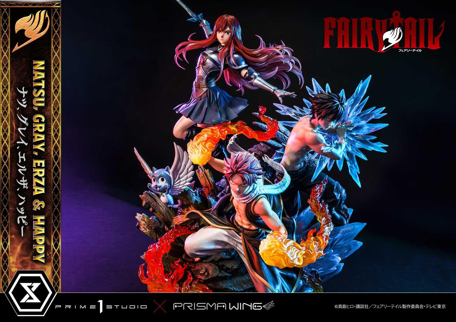 Fairy Tail - Erza Scarlet - Gray Fullbuster - Happy - Natsu Dragneel - Concept Masterline (CMFT-01DXS) - Prisma Wing - 1/6 - DX Bonus Version (Prime 1 Studio) photo 46