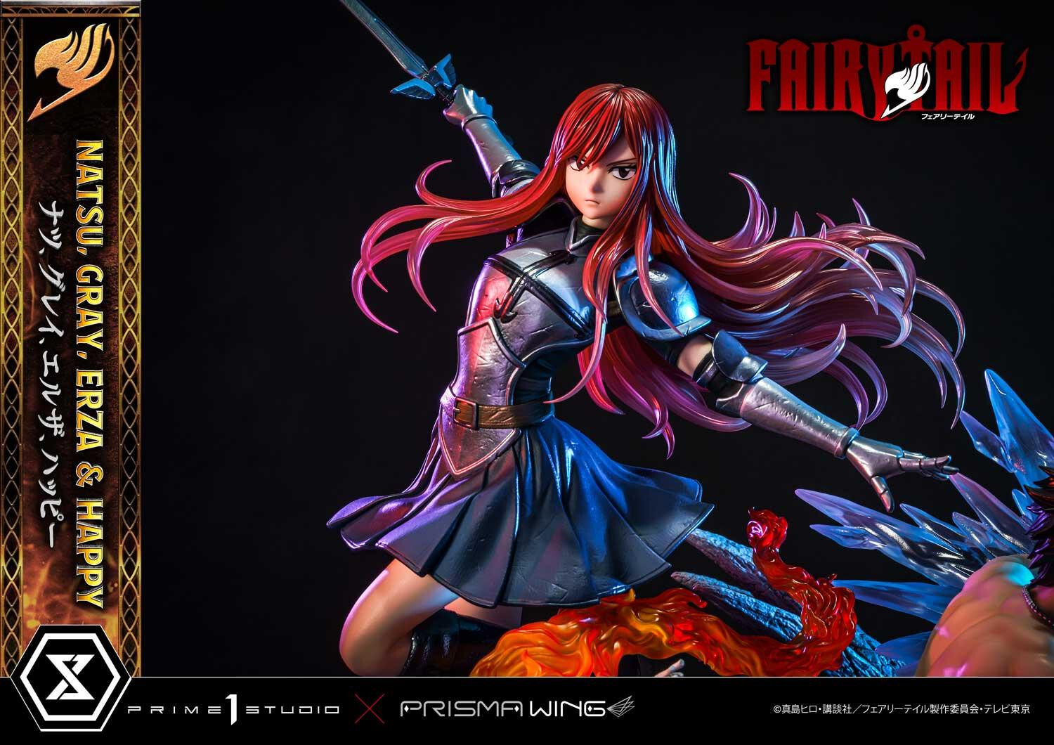 Fairy Tail - Erza Scarlet - Gray Fullbuster - Happy - Natsu Dragneel - Concept Masterline (CMFT-01DXS) - Prisma Wing - 1/6 - DX Bonus Version (Prime 1 Studio) photo 49