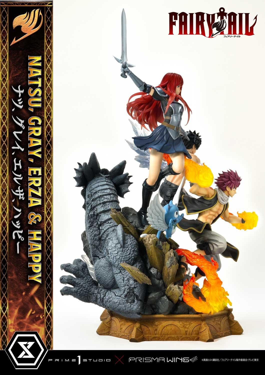 Fairy Tail - Erza Scarlet - Gray Fullbuster - Happy - Natsu Dragneel - Concept Masterline (CMFT-01DXS) - Prisma Wing - 1/6 - DX Bonus Version (Prime 1 Studio) photo 51