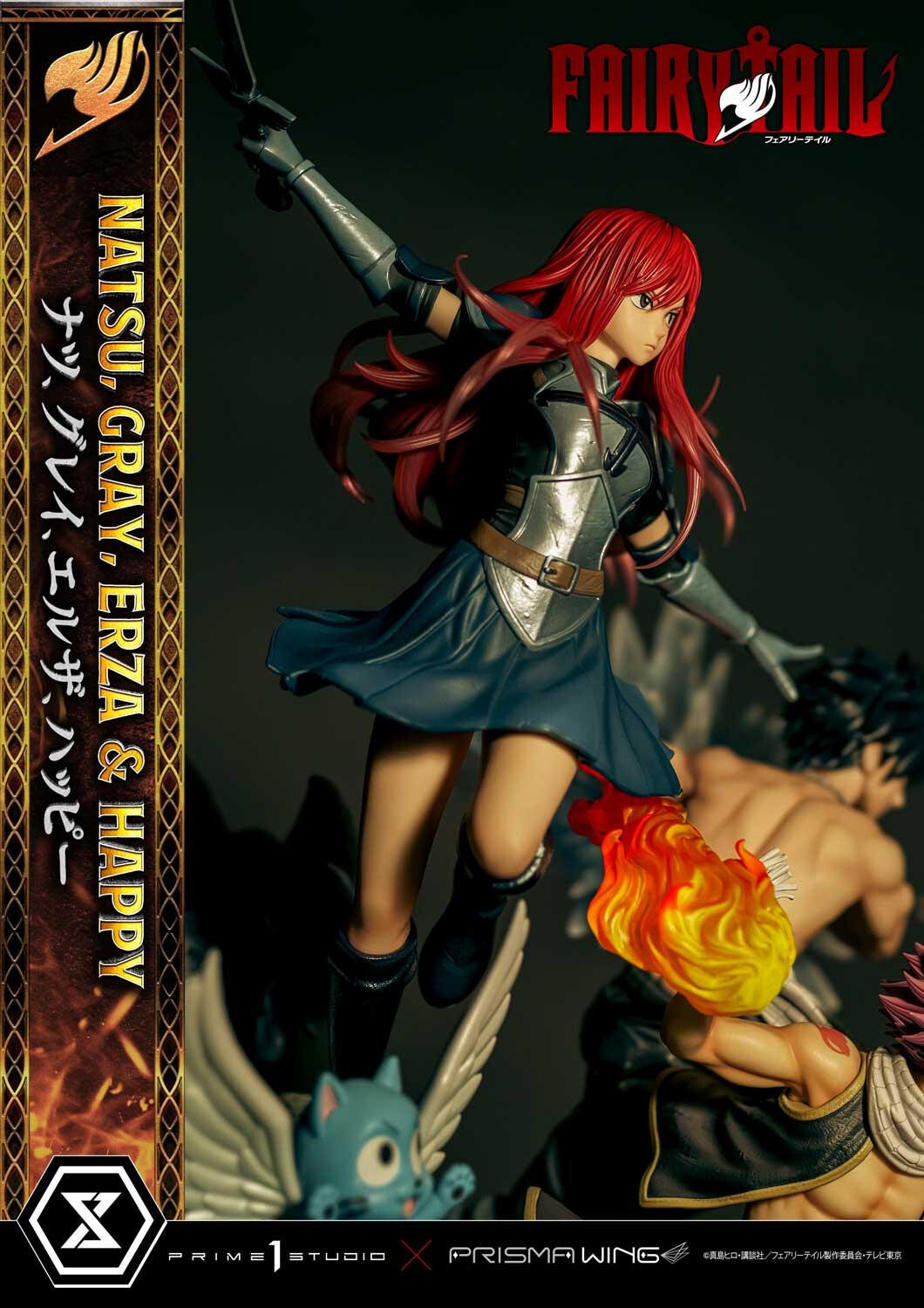 Fairy Tail - Erza Scarlet - Gray Fullbuster - Happy - Natsu Dragneel - Concept Masterline (CMFT-01DXS) - Prisma Wing - 1/6 - DX Bonus Version (Prime 1 Studio) photo 52
