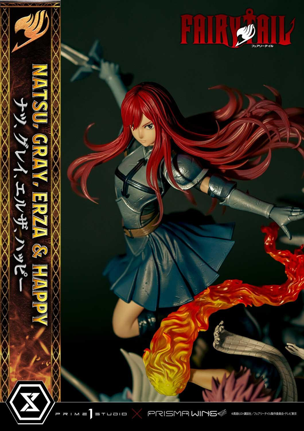Fairy Tail - Erza Scarlet - Gray Fullbuster - Happy - Natsu Dragneel - Concept Masterline (CMFT-01DXS) - Prisma Wing - 1/6 - DX Bonus Version (Prime 1 Studio) photo 53