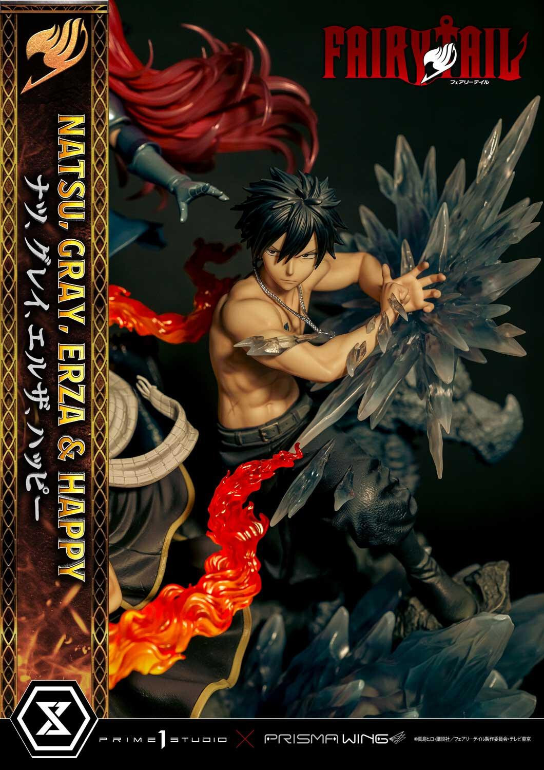 Fairy Tail - Erza Scarlet - Gray Fullbuster - Happy - Natsu Dragneel - Concept Masterline (CMFT-01DXS) - Prisma Wing - 1/6 - DX Bonus Version (Prime 1 Studio) photo 56