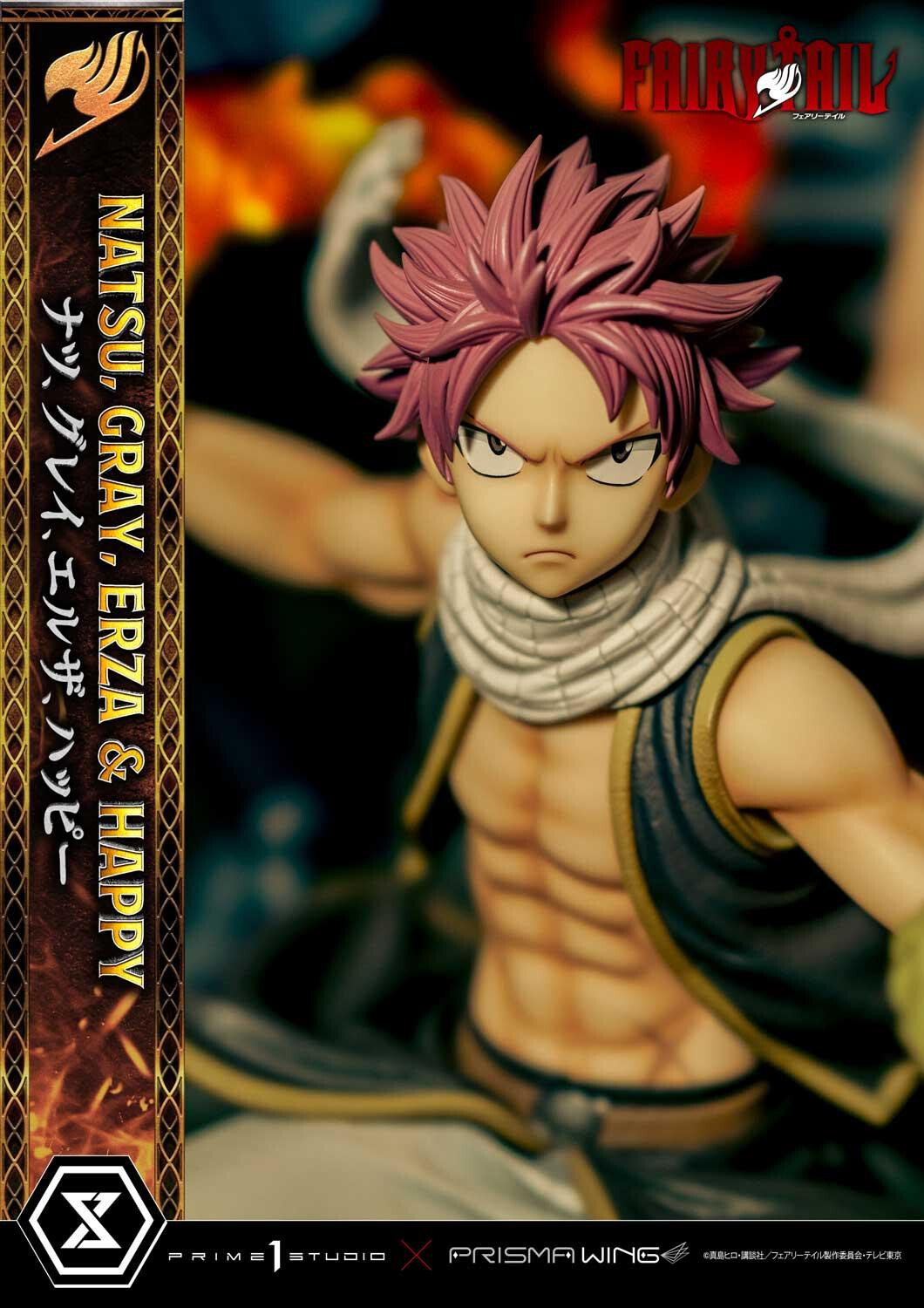 Fairy Tail - Erza Scarlet - Gray Fullbuster - Happy - Natsu Dragneel - Concept Masterline (CMFT-01DXS) - Prisma Wing - 1/6 - DX Bonus Version (Prime 1 Studio) photo 57