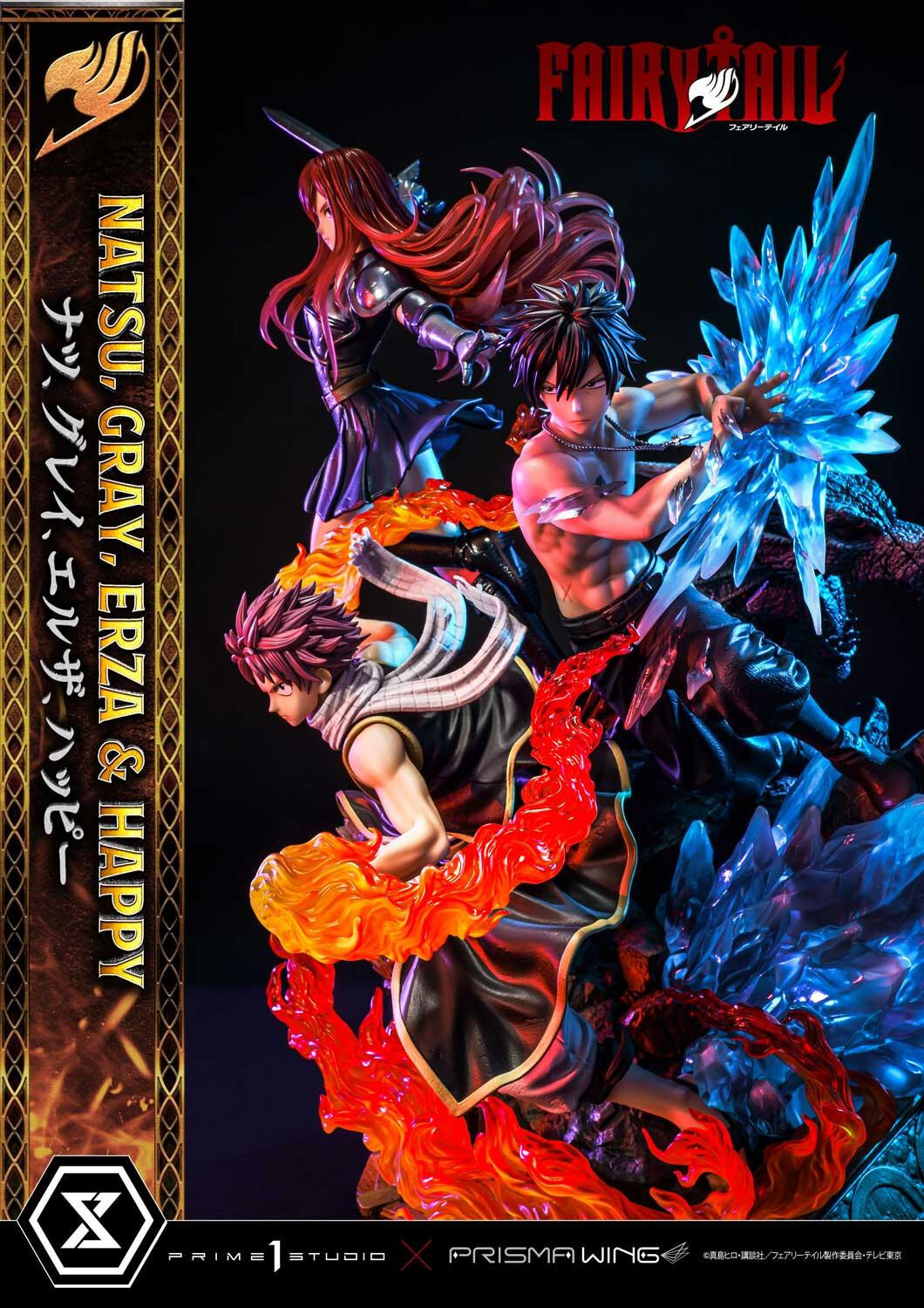 Fairy Tail - Erza Scarlet - Gray Fullbuster - Happy - Natsu Dragneel - Concept Masterline (CMFT-01DXS) - Prisma Wing - 1/6 - DX Bonus Version (Prime 1 Studio) photo 58