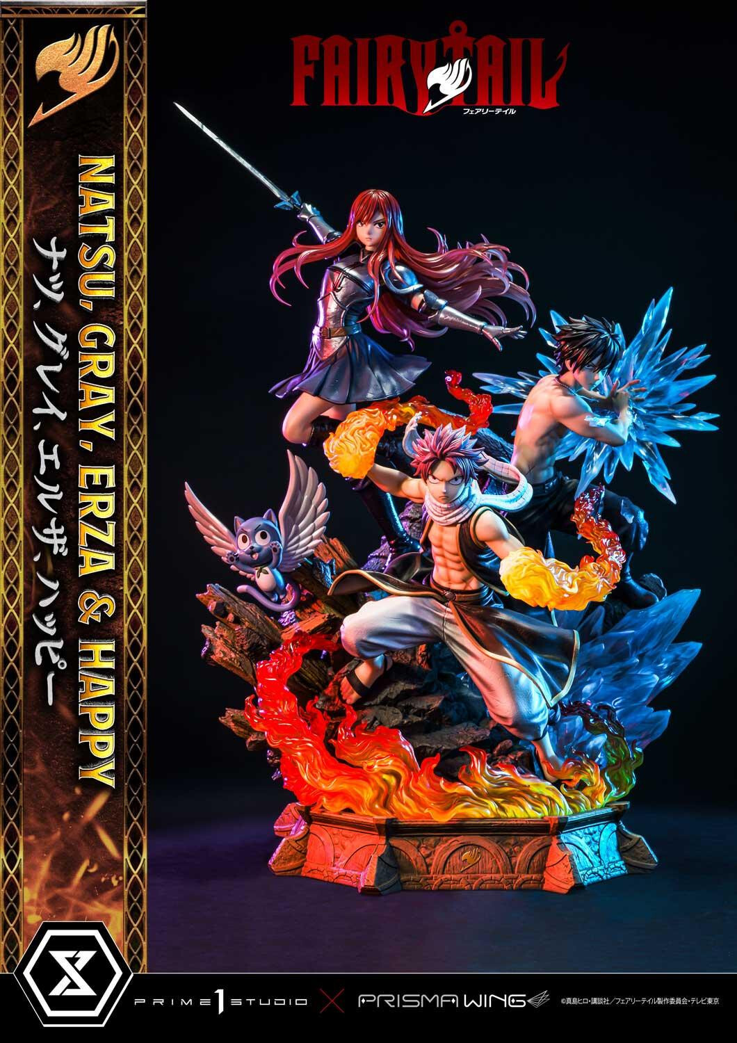 Fairy Tail - Erza Scarlet - Gray Fullbuster - Happy - Natsu Dragneel - Concept Masterline (CMFT-01DXS) - Prisma Wing - 1/6 - DX Bonus Version (Prime 1 Studio) photo 61