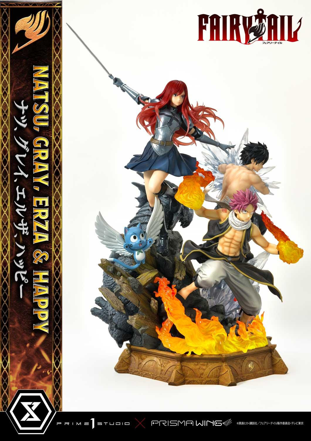Fairy Tail - Erza Scarlet - Gray Fullbuster - Happy - Natsu Dragneel - Concept Masterline (CMFT-01DXS) - Prisma Wing - 1/6 - DX Bonus Version (Prime 1 Studio) photo 63