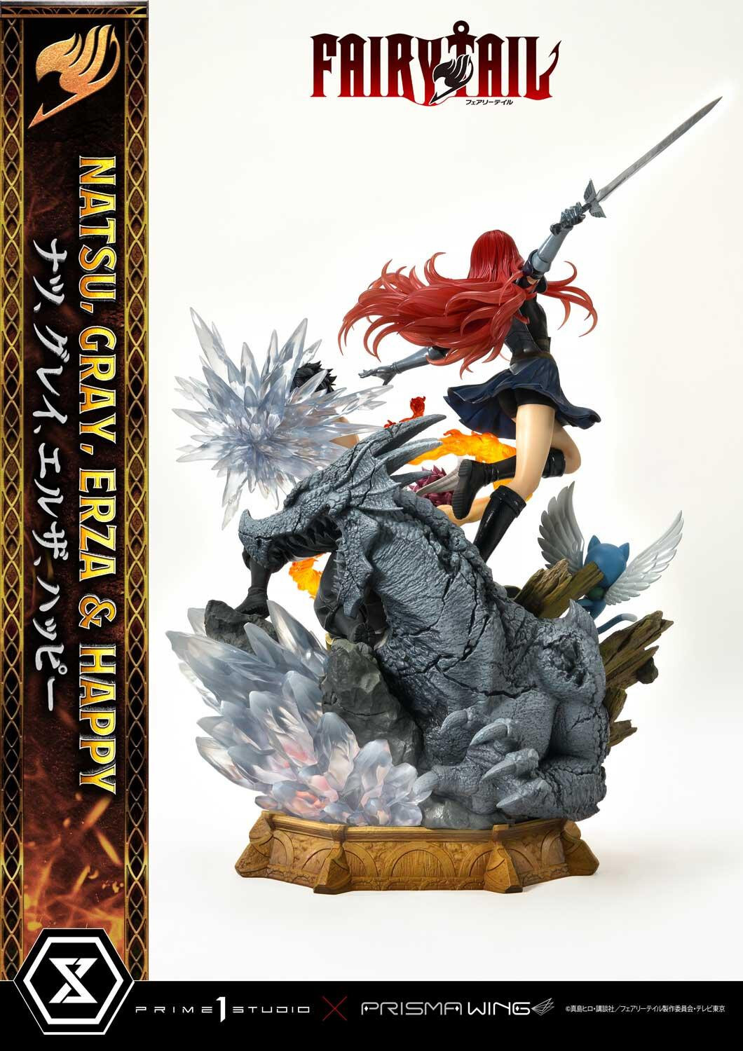 Fairy Tail - Erza Scarlet - Gray Fullbuster - Happy - Natsu Dragneel - Concept Masterline (CMFT-01DXS) - Prisma Wing - 1/6 - DX Bonus Version (Prime 1 Studio) photo 65
