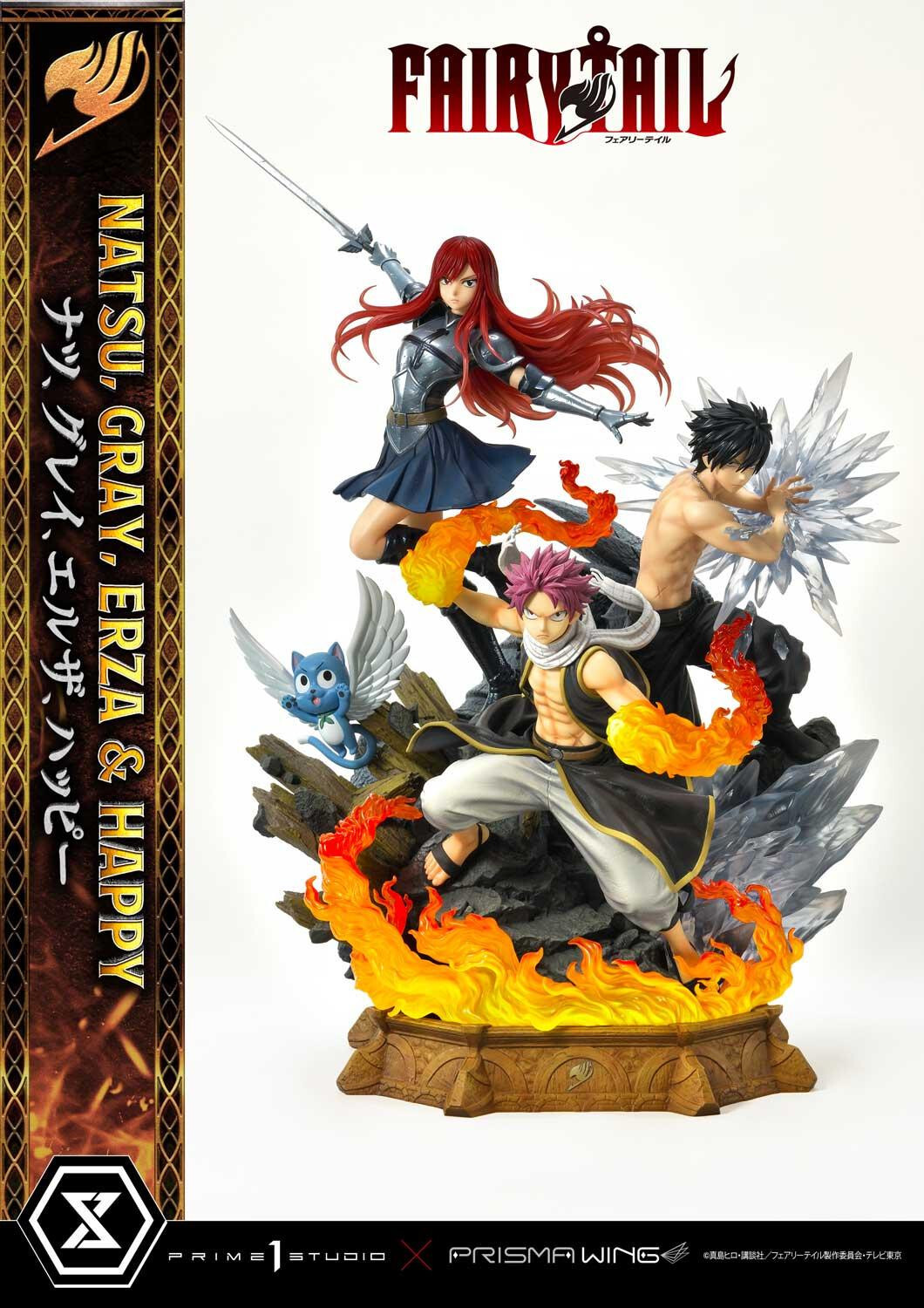 Fairy Tail - Erza Scarlet - Gray Fullbuster - Happy - Natsu Dragneel - Concept Masterline (CMFT-01DXS) - Prisma Wing - 1/6 - DX Bonus Version (Prime 1 Studio) photo 68