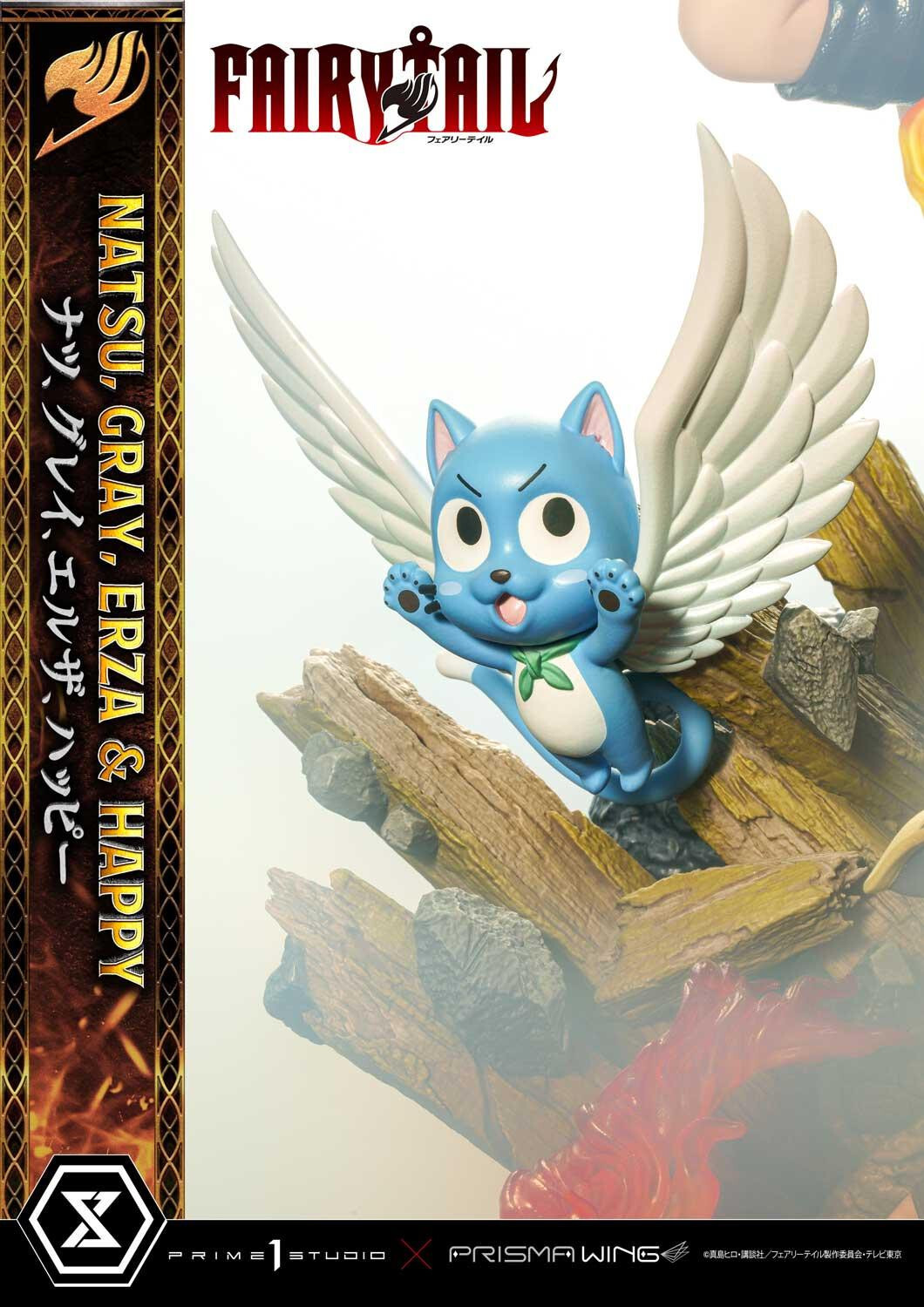 Fairy Tail - Erza Scarlet - Gray Fullbuster - Happy - Natsu Dragneel - Concept Masterline (CMFT-01DXS) - Prisma Wing - 1/6 - DX Bonus Version (Prime 1 Studio) photo 69