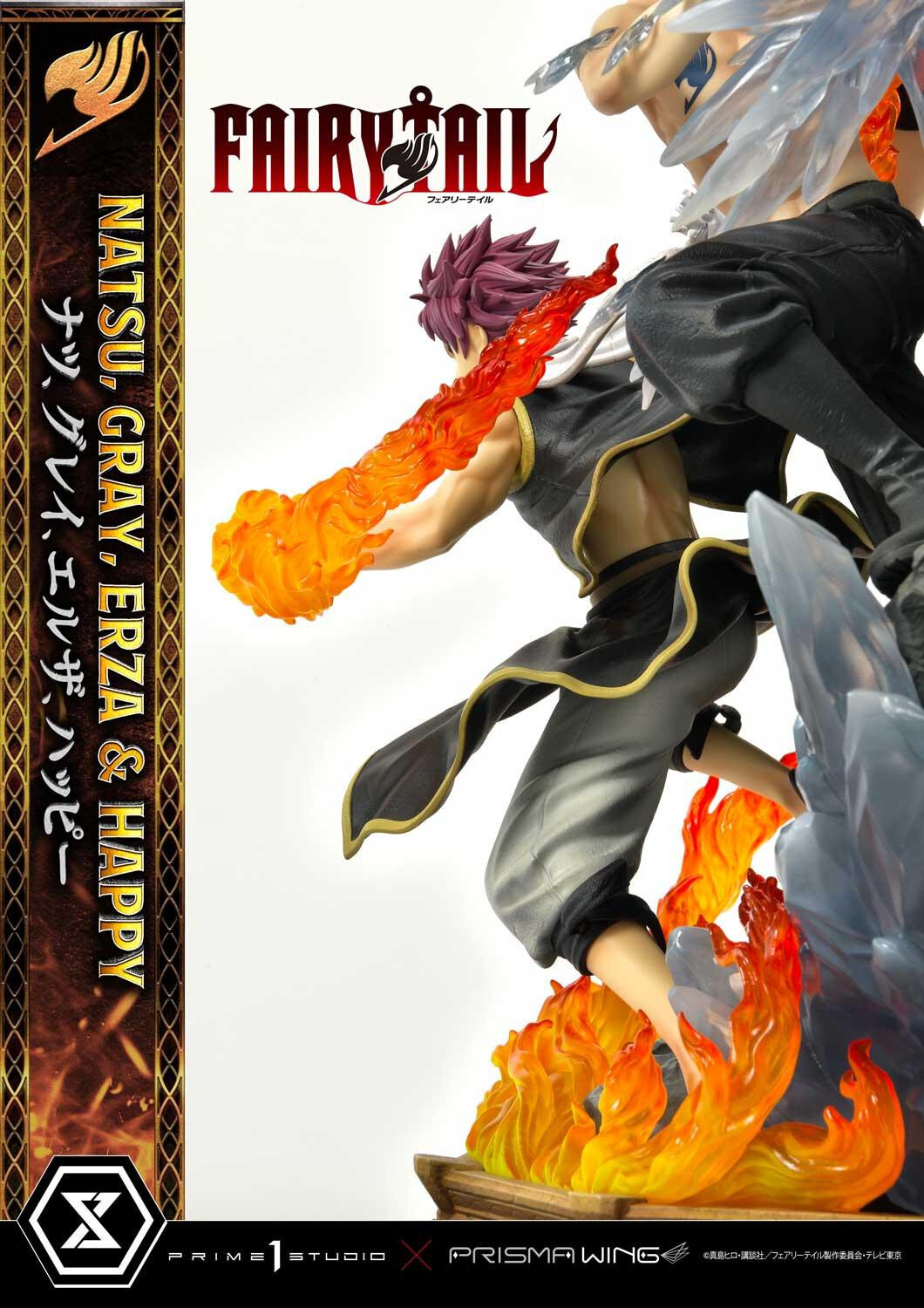 Fairy Tail - Erza Scarlet - Gray Fullbuster - Happy - Natsu Dragneel - Concept Masterline (CMFT-01DXS) - Prisma Wing - 1/6 - DX Bonus Version (Prime 1 Studio) photo 76