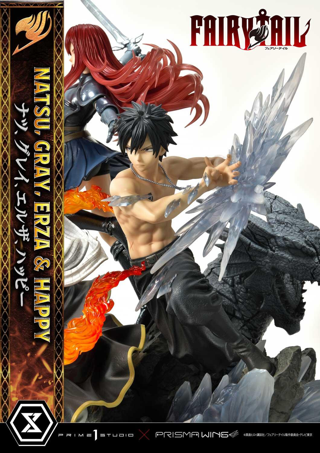 Fairy Tail - Erza Scarlet - Gray Fullbuster - Happy - Natsu Dragneel - Concept Masterline (CMFT-01DXS) - Prisma Wing - 1/6 - DX Bonus Version (Prime 1 Studio) photo 82