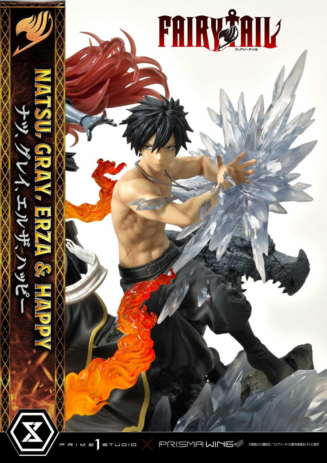 Fairy Tail - Erza Scarlet - Gray Fullbuster - Happy - Natsu Dragneel - Concept Masterline (CMFT-01DXS) - Prisma Wing - 1/6 - DX Bonus Version (Prime 1 Studio) photo 83