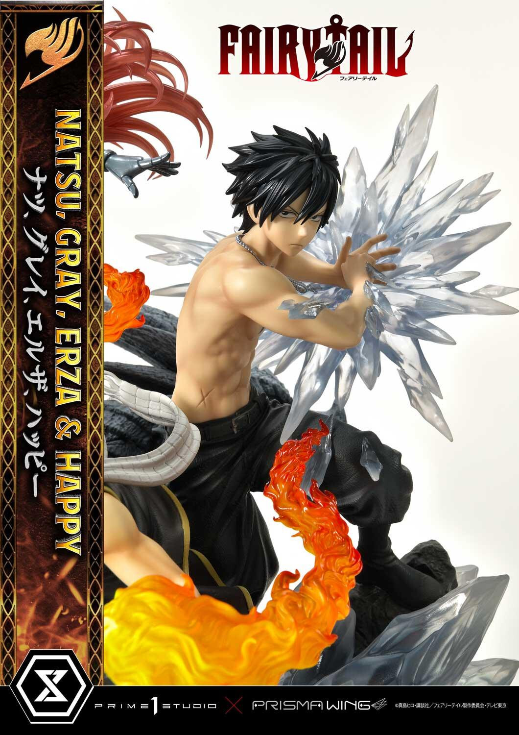 Fairy Tail - Erza Scarlet - Gray Fullbuster - Happy - Natsu Dragneel - Concept Masterline (CMFT-01DXS) - Prisma Wing - 1/6 - DX Bonus Version (Prime 1 Studio) photo 84