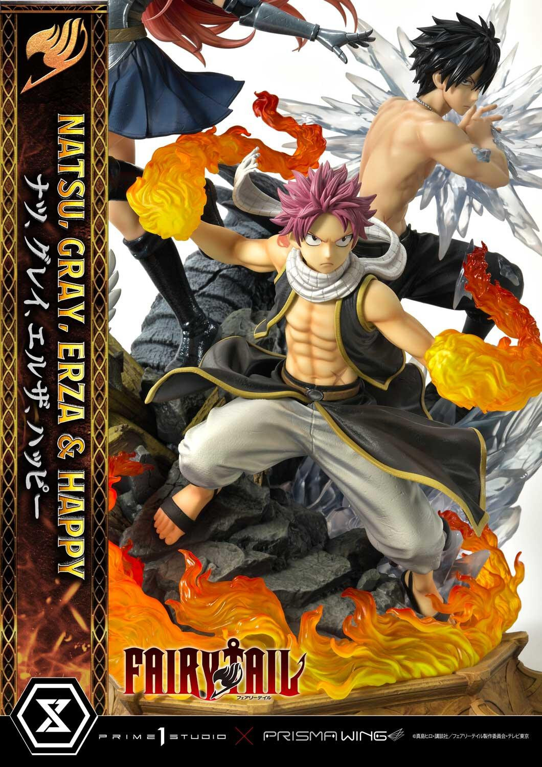 Fairy Tail - Erza Scarlet - Gray Fullbuster - Happy - Natsu Dragneel - Concept Masterline (CMFT-01DXS) - Prisma Wing - 1/6 - DX Bonus Version (Prime 1 Studio) photo 86