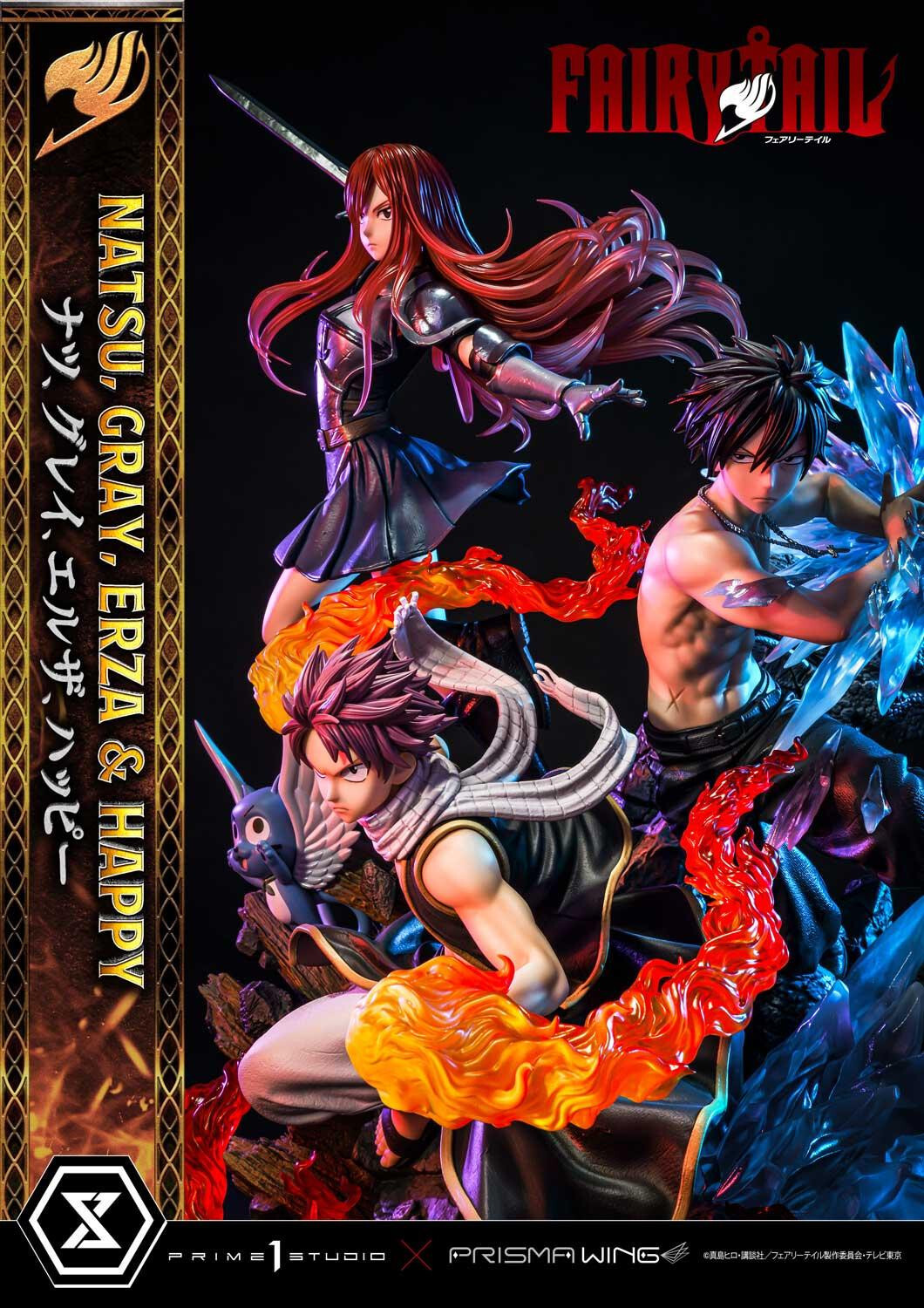 Fairy Tail - Erza Scarlet - Gray Fullbuster - Happy - Natsu Dragneel - Concept Masterline (CMFT-01DXS) - Prisma Wing - 1/6 - DX Bonus Version (Prime 1 Studio) photo 88