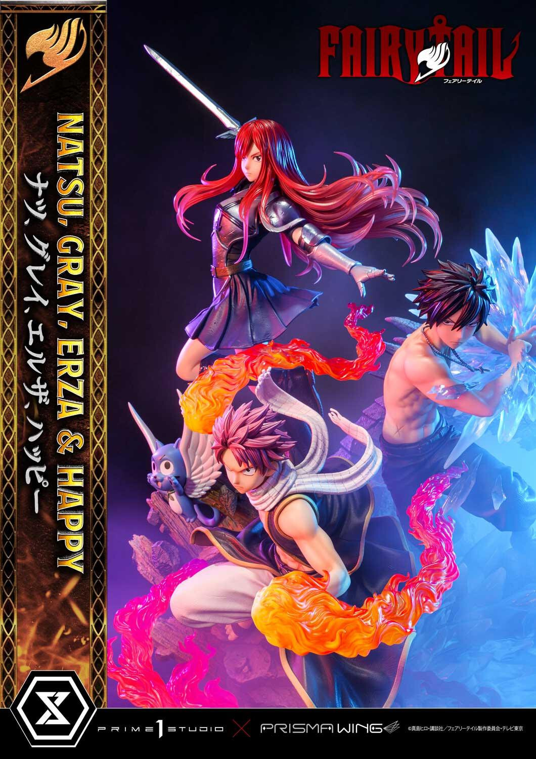 Fairy Tail - Erza Scarlet - Gray Fullbuster - Happy - Natsu Dragneel - Concept Masterline (CMFT-01DXS) - Prisma Wing - 1/6 - DX Bonus Version (Prime 1 Studio) photo 92