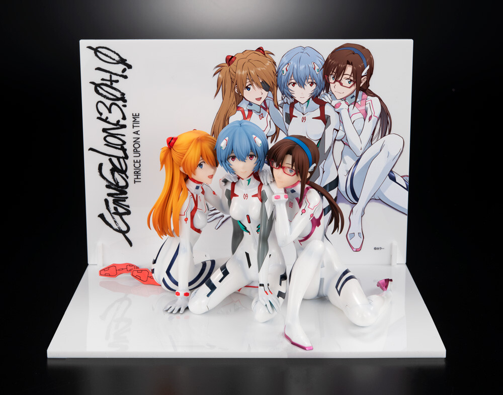 Shin Evangelion Gekijouban:|| - Ayanami Rei (Tentative Name) - Makinami Mari Illustrious - Souryuu Asuka Langley - KDcolle - 1/8 - Newtype Cover ver., Newtype Special Set (Good Smile Company, Kadokawa, Our Treasure) photo 6