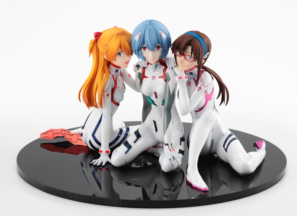 Shin Evangelion Gekijouban:|| - Ayanami Rei (Tentative Name) - Makinami Mari Illustrious - Souryuu Asuka Langley - KDcolle - 1/8 - Newtype Cover ver., Newtype Special Set (Good Smile Company, Kadokawa, Our Treasure) photo 7