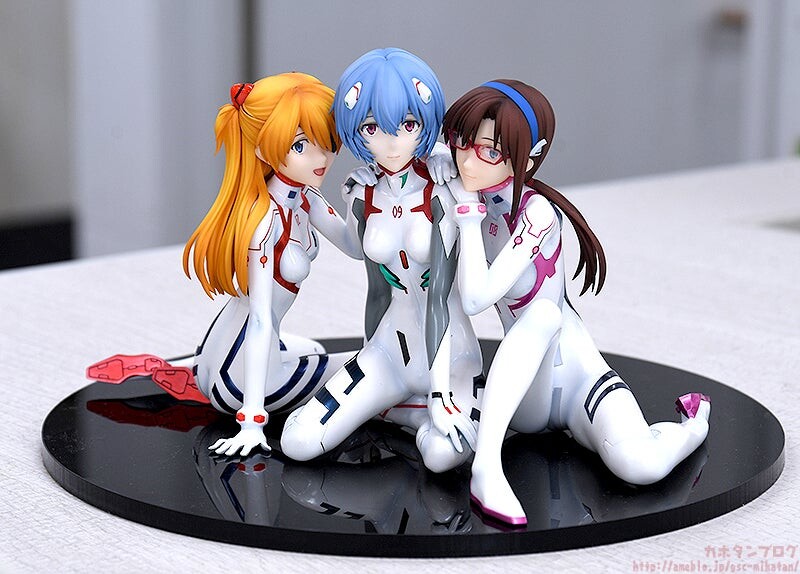 Shin Evangelion Gekijouban:|| - Ayanami Rei (Tentative Name) - Makinami Mari Illustrious - Souryuu Asuka Langley - KDcolle - 1/8 - Newtype Cover ver., Newtype Special Set (Good Smile Company, Kadokawa, Our Treasure) photo 12