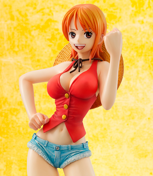 One Piece - Nami - Excellent Model - Portrait Of Pirates Limited Edition - 1/8 - MUGIWARA Ver. (MegaHouse)