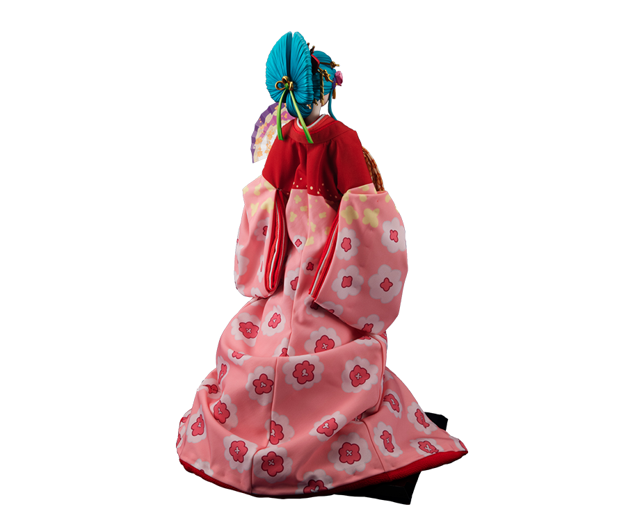 One Piece - Kozuki Hiyori - Kimekomi Ningyou - Special price set with exclusive glass case (Kyugetsu, MegaHouse) photo 2