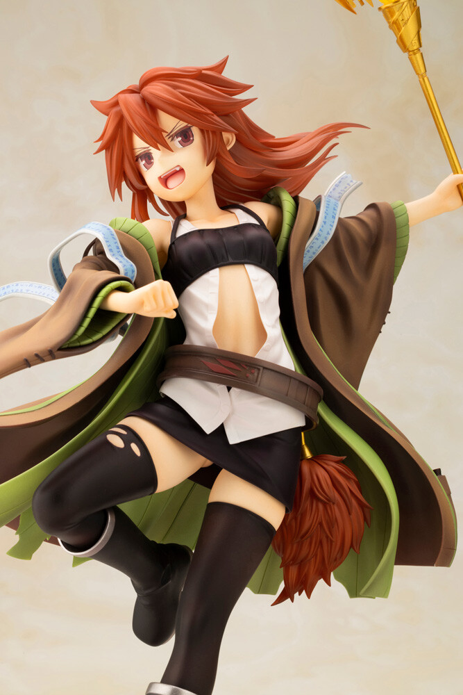 Yu-Gi-Oh! Official Card Game - Kareitsukai Hiita - Kitsunebi - Monster Figure Collection - 1/7 (Kotobukiya) photo 4