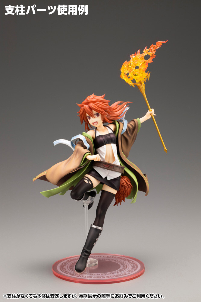 Yu-Gi-Oh! Official Card Game - Kareitsukai Hiita - Kitsunebi - Monster Figure Collection - 1/7 (Kotobukiya) photo 15