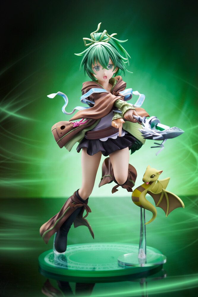 Yu-Gi-Oh! Official Card Game - Fuureitsukai Win - Puchi Ryuu - Monster Figure Collection - 1/7 (Kotobukiya) photo 3