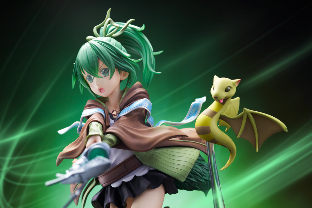 Yu-Gi-Oh! Official Card Game - Fuureitsukai Win - Puchi Ryuu - Monster Figure Collection - 1/7 (Kotobukiya) photo 13