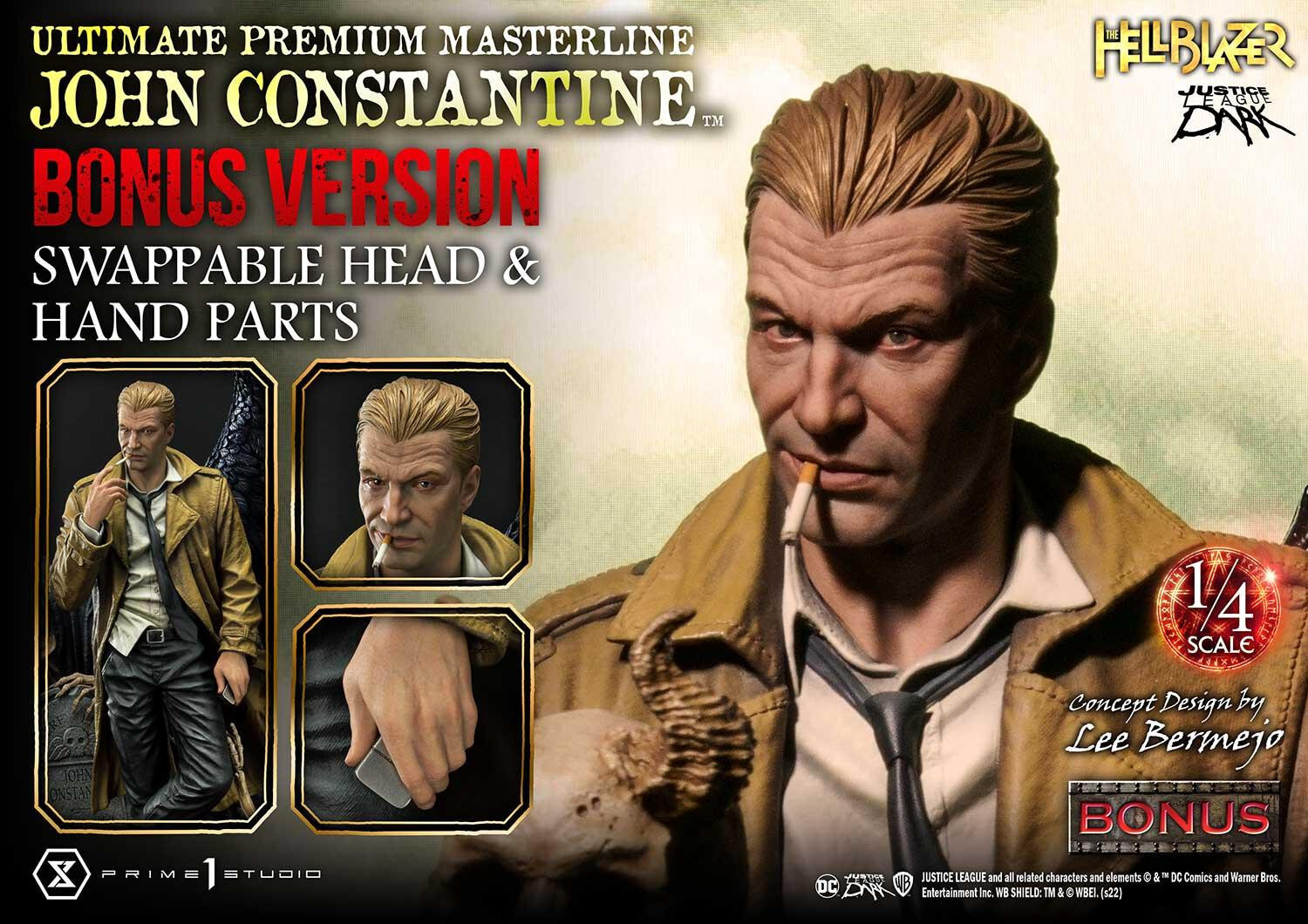 Hellblazer - John Constantine - Ultimate Premium Masterline  (UPMDC-04DXS) - 1/4 - DX Bonus Version (Prime 1 Studio)