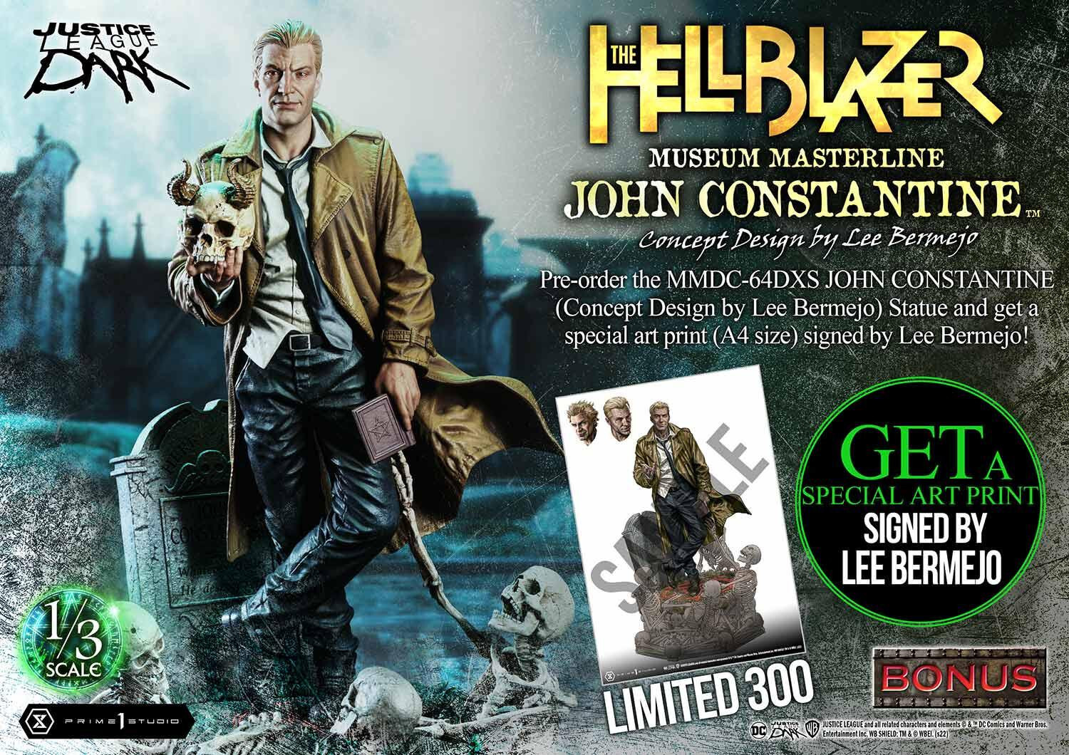 Hellblazer - John Constantine - Museum Masterline Series  (MMDC-64DXS) - 1/3 - DX Bonus Version (Prime 1 Studio) photo 32