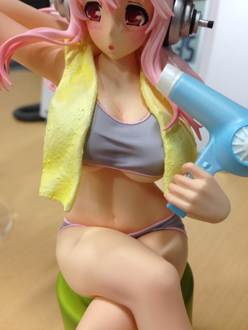 SoniComi (Super Sonico) - Sonico - Seikatsu Micchaku Shuzai Special Figure - -After Taking Bath- (FuRyu) photo 4