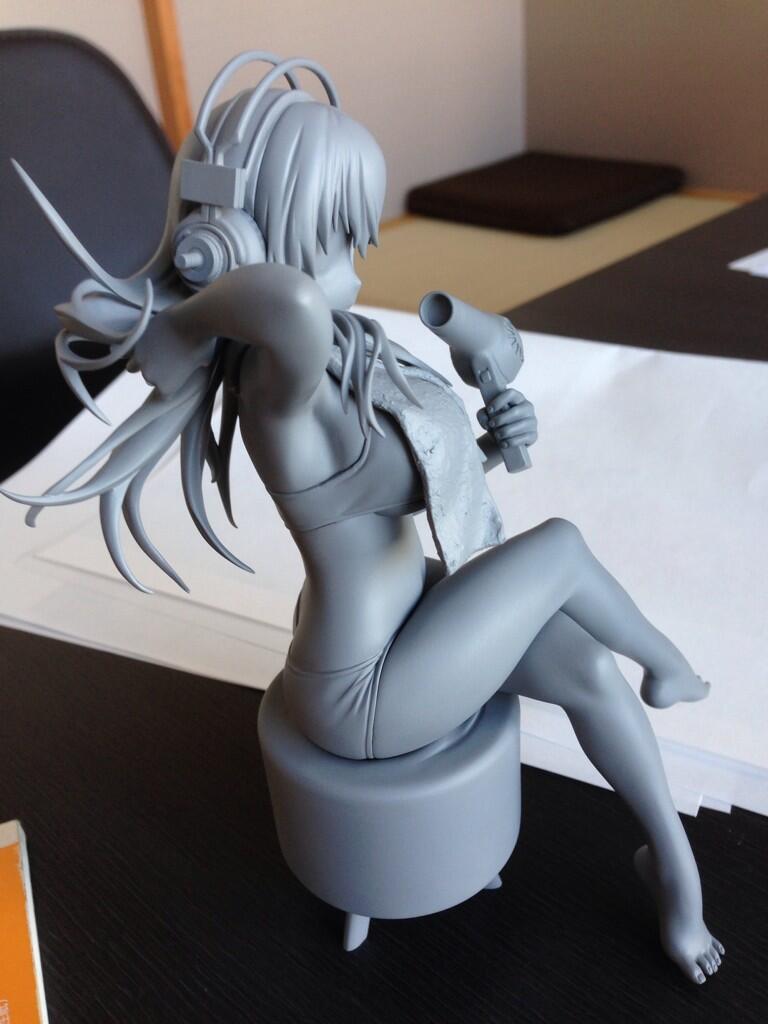 SoniComi (Super Sonico) - Sonico - Seikatsu Micchaku Shuzai Special Figure - -After Taking Bath- (FuRyu) photo 9