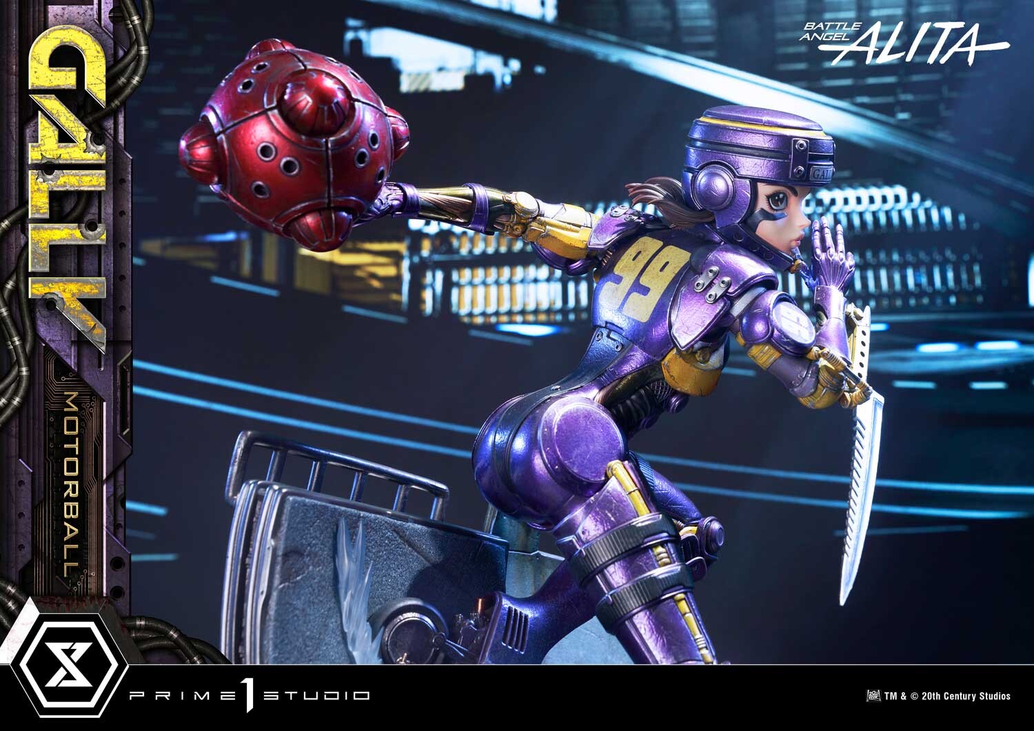 Gunnm - Gally - Premium Masterline (PMABA-06) - 1/4 - Motorball (Prime 1 Studio) photo 17