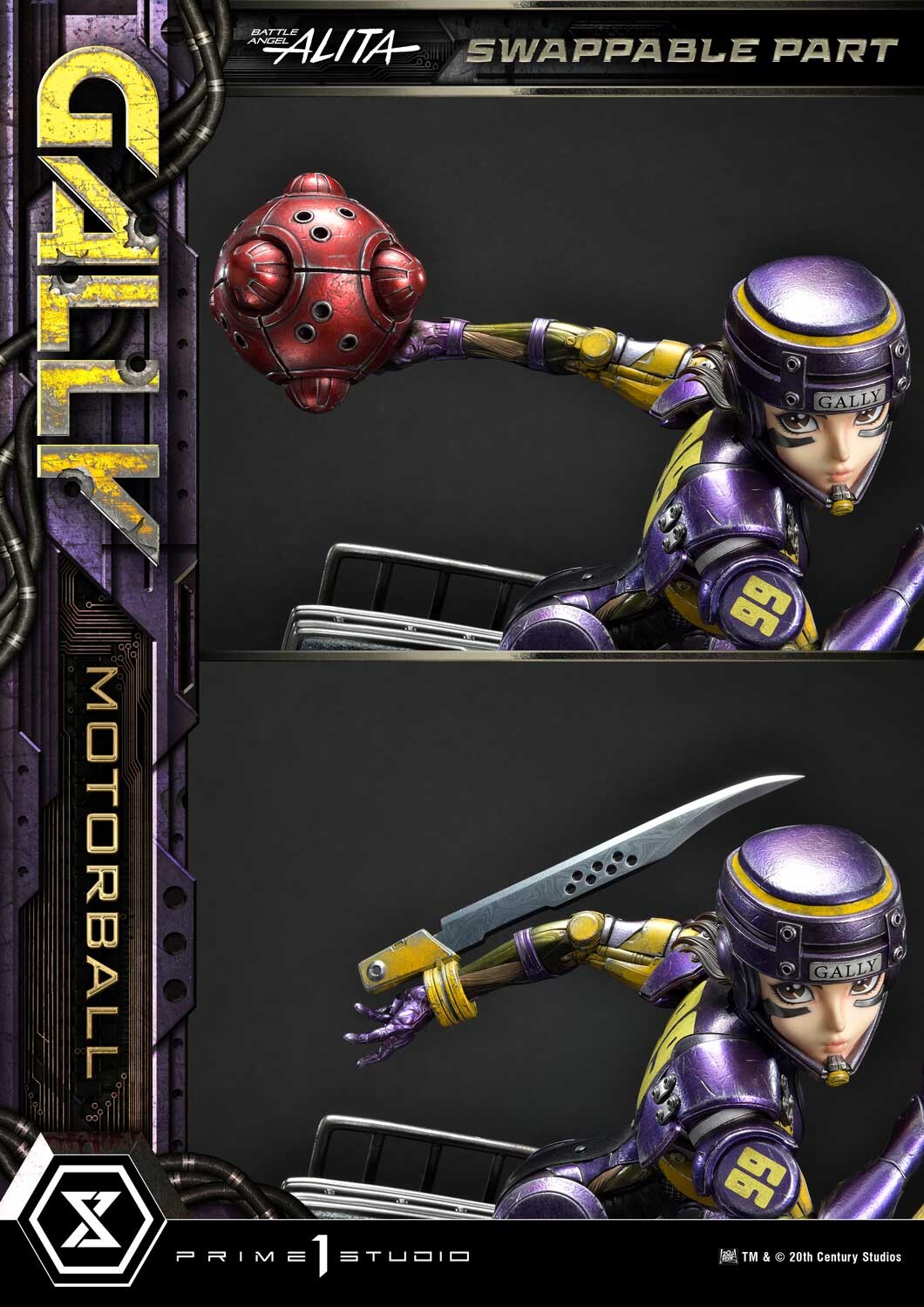 Gunnm - Gally - Premium Masterline (PMABA-06) - 1/4 - Motorball (Prime 1 Studio) photo 44
