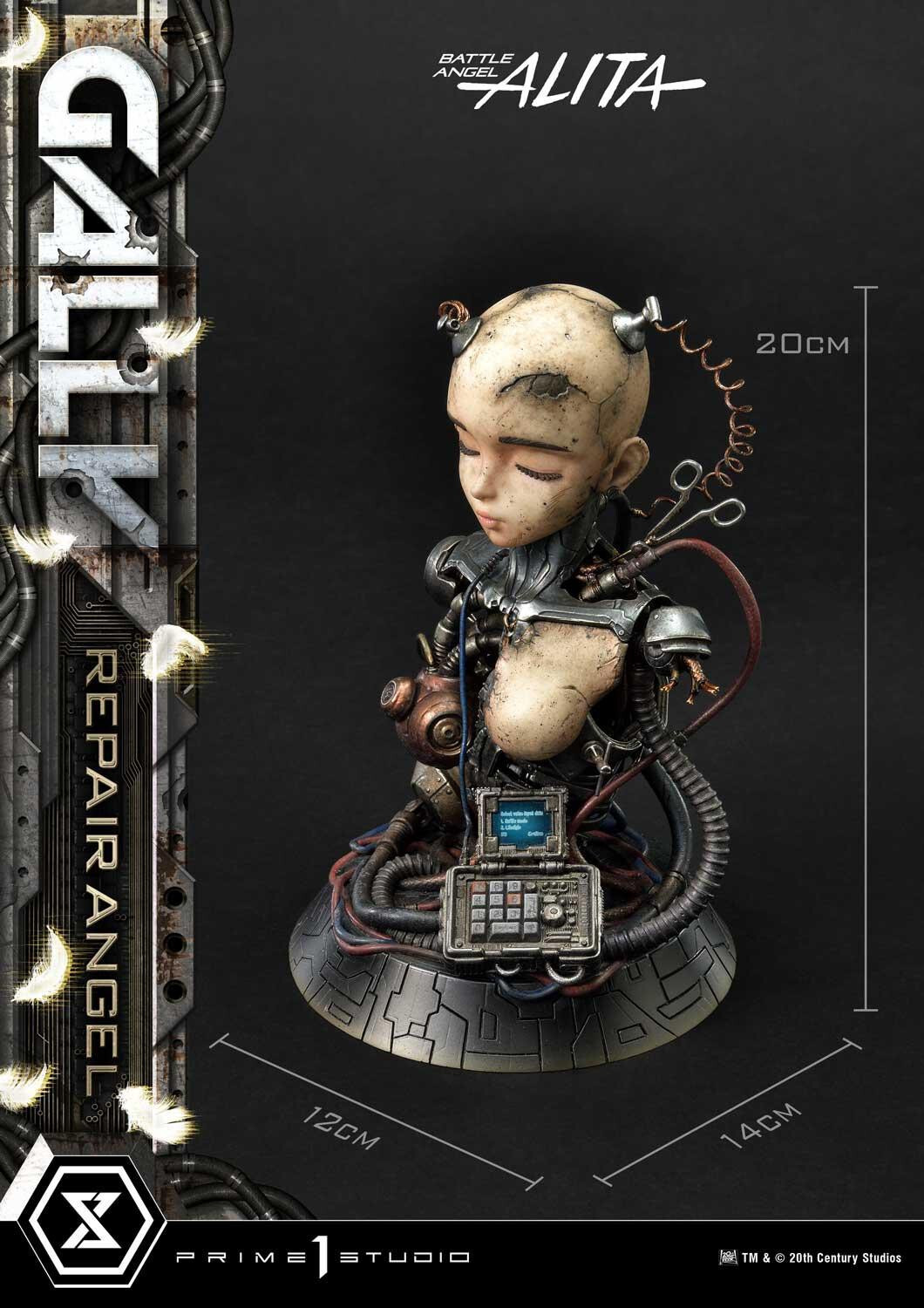 Gunnm - Gally - Bust - Premium Masterline (PMABA-05) - Repair Angel - 1/4 (Prime 1 Studio) photo 30