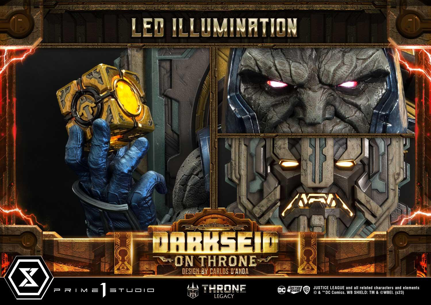 Justice League - Darkseid - Throne Legacy  (TLCDC-03) - 1/4 - On Throne (Prime 1 Studio) photo 24