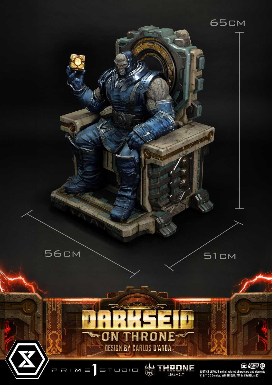 Justice League - Darkseid - Throne Legacy  (TLCDC-03) - 1/4 - On Throne (Prime 1 Studio) photo 26