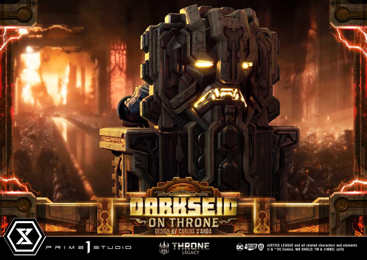 Justice League - Darkseid - Throne Legacy  (TLCDC-03) - 1/4 - On Throne (Prime 1 Studio) photo 30
