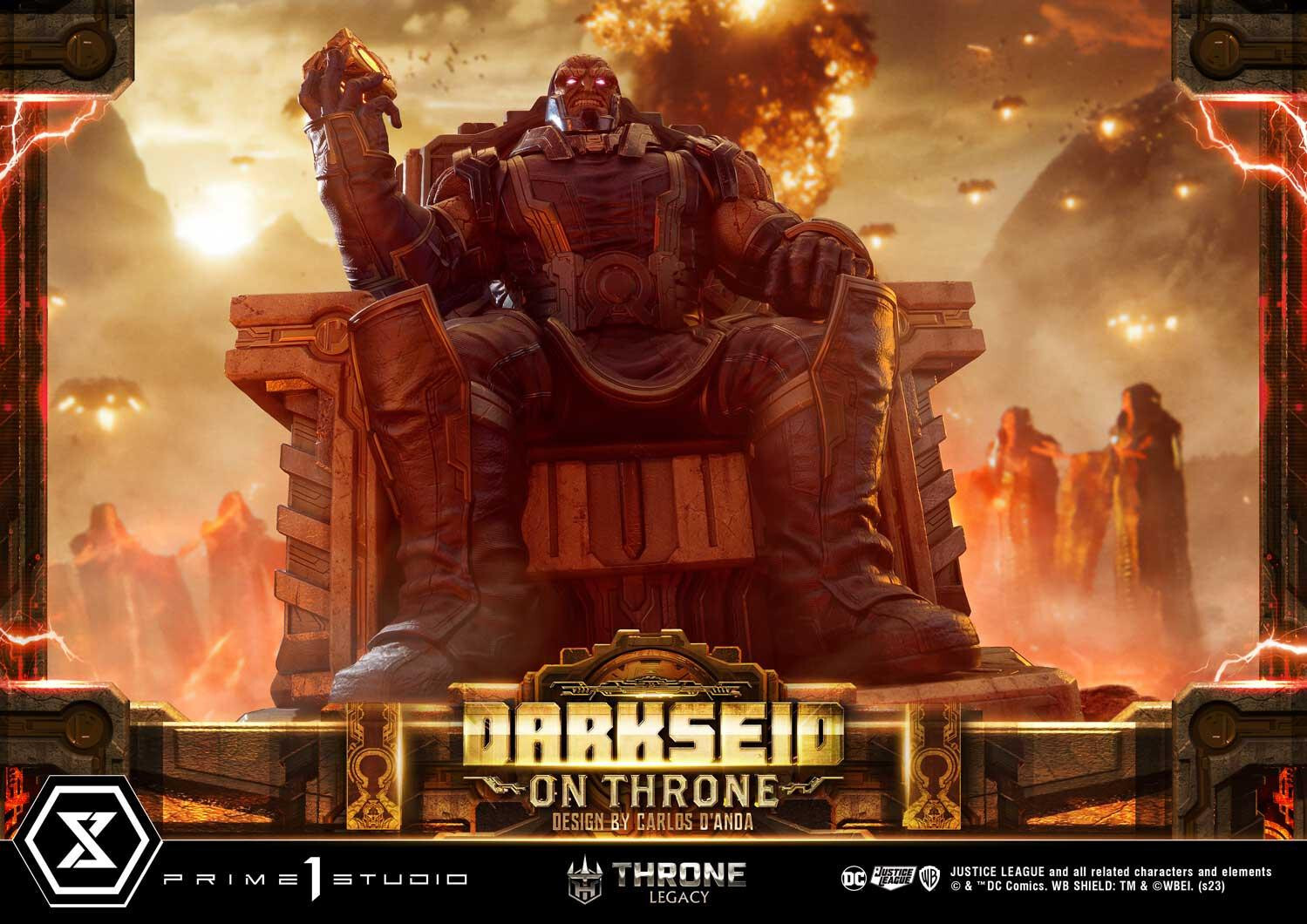 Justice League - Darkseid - Throne Legacy  (TLCDC-03) - 1/4 - On Throne (Prime 1 Studio) photo 31