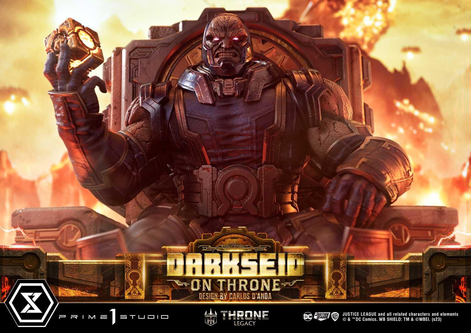 Justice League - Darkseid - Throne Legacy  (TLCDC-03) - 1/4 - On Throne (Prime 1 Studio) photo 42