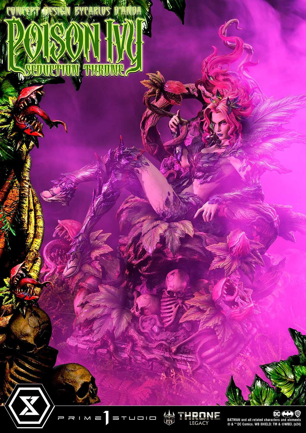 Batman - Poison Ivy - Throne Legacy (TLCDC-04) - 1/4 - Seduction Throne (Prime 1 Studio) photo 11