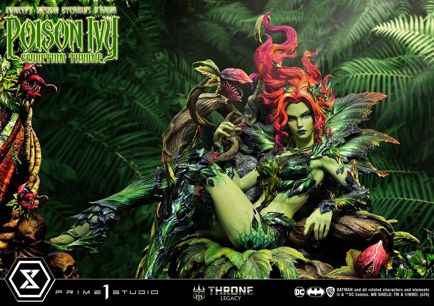 Batman - Poison Ivy - Throne Legacy (TLCDC-04) - 1/4 - Seduction Throne (Prime 1 Studio) photo 33