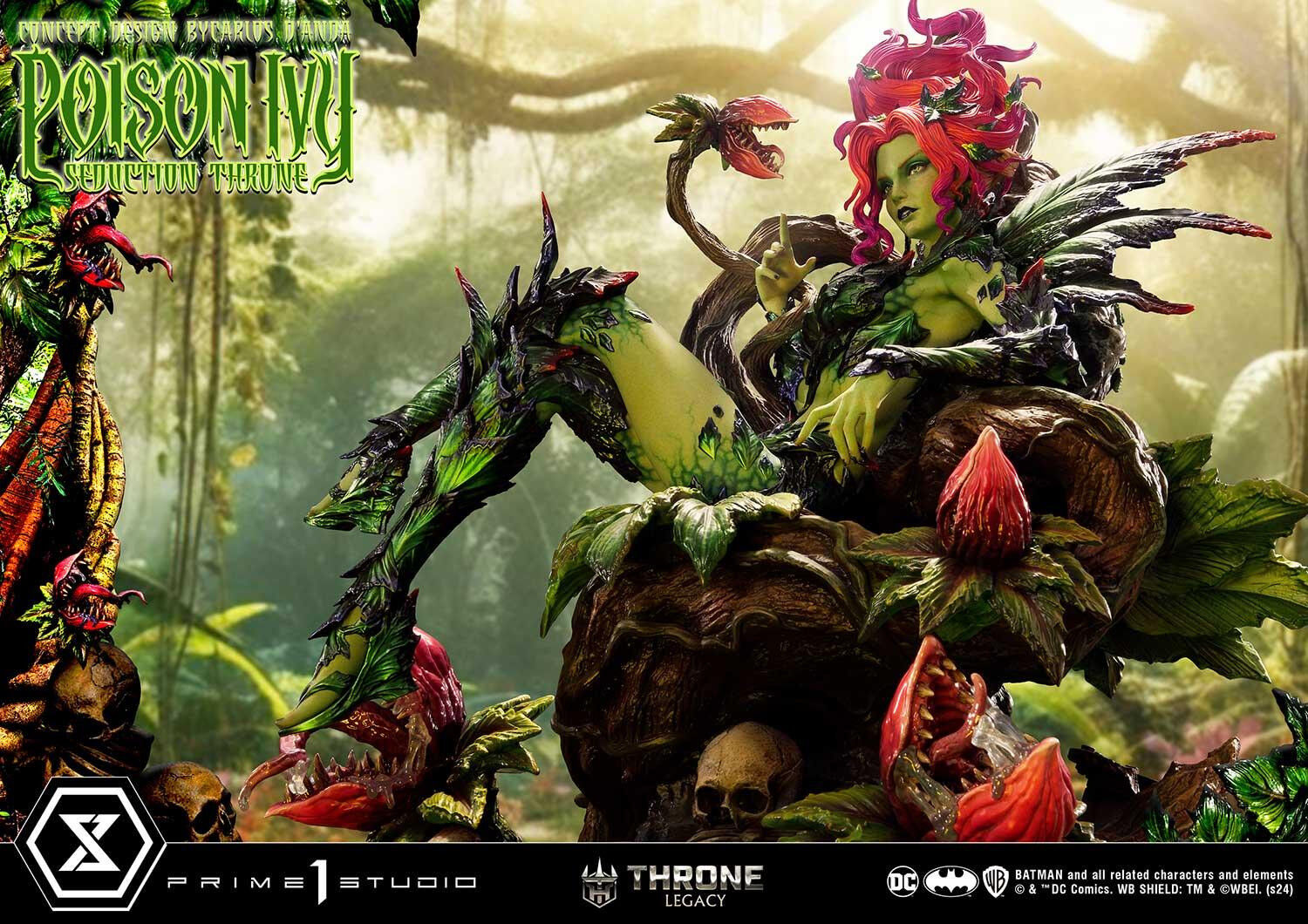 Batman - Poison Ivy - Throne Legacy (TLCDC-04) - 1/4 - Seduction Throne (Prime 1 Studio) photo 34