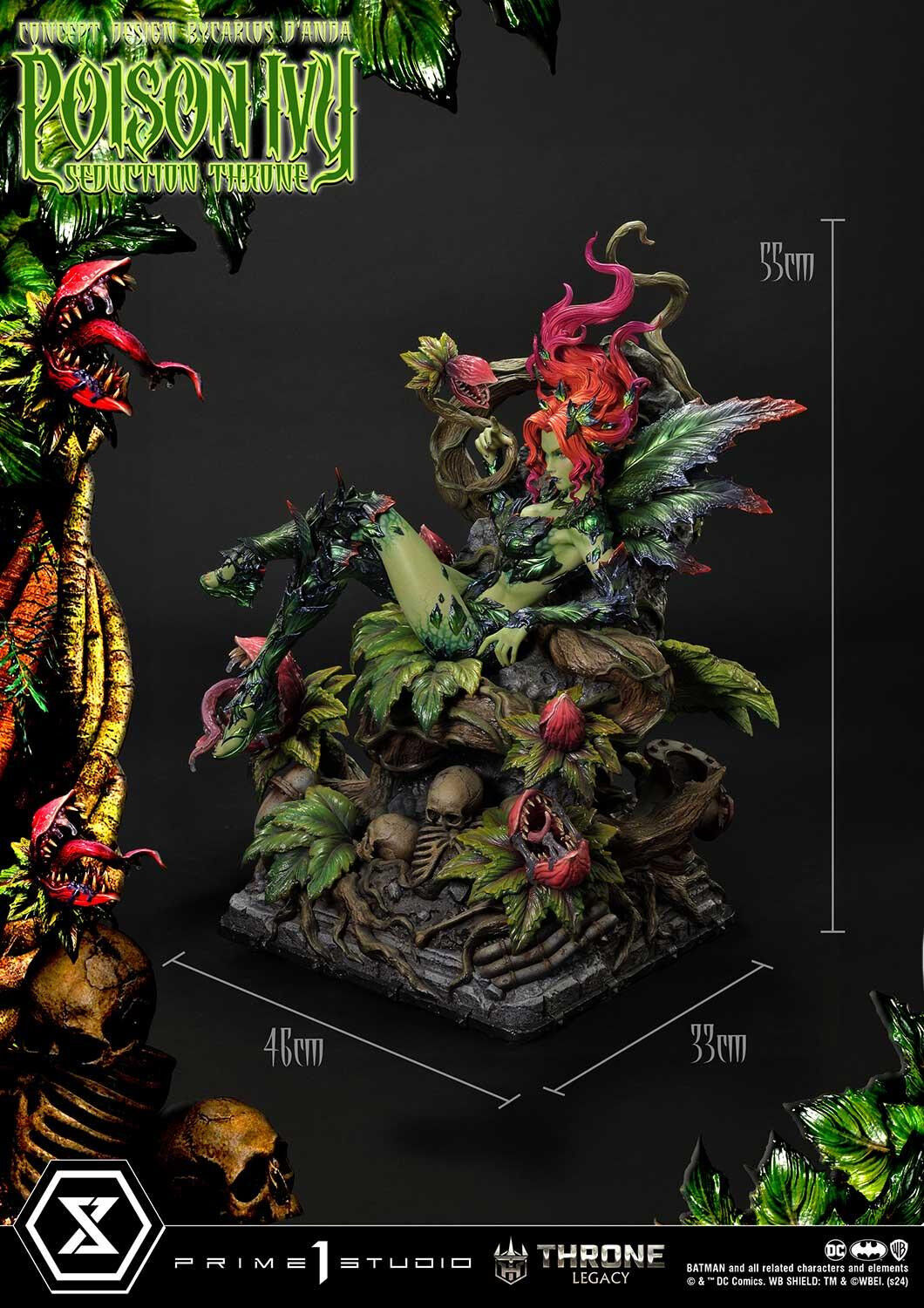 Batman - Poison Ivy - Throne Legacy (TLCDC-04) - 1/4 - Seduction Throne (Prime 1 Studio) photo 36