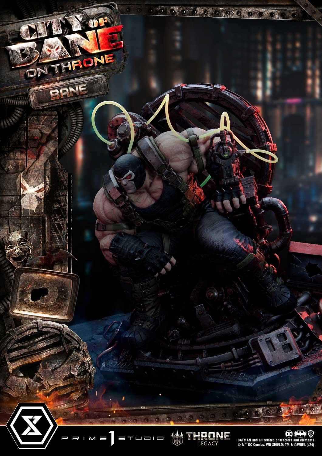 Batman: City of Bane - Bane - Throne Legacy  (TLCDC-05) - 1/4 - On Throne (Prime 1 Studio) photo 2