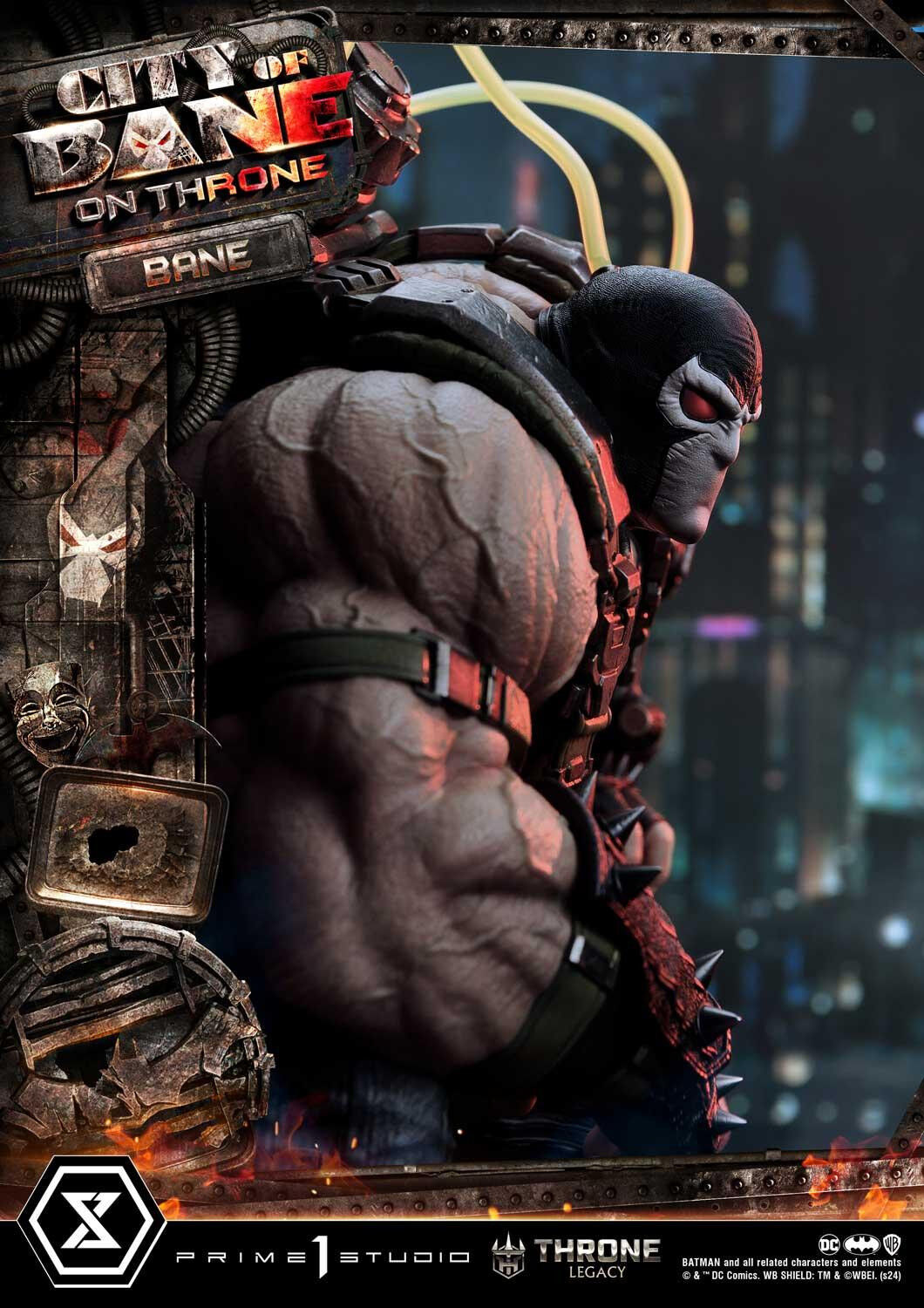 Batman: City of Bane - Bane - Throne Legacy  (TLCDC-05) - 1/4 - On Throne (Prime 1 Studio) photo 4